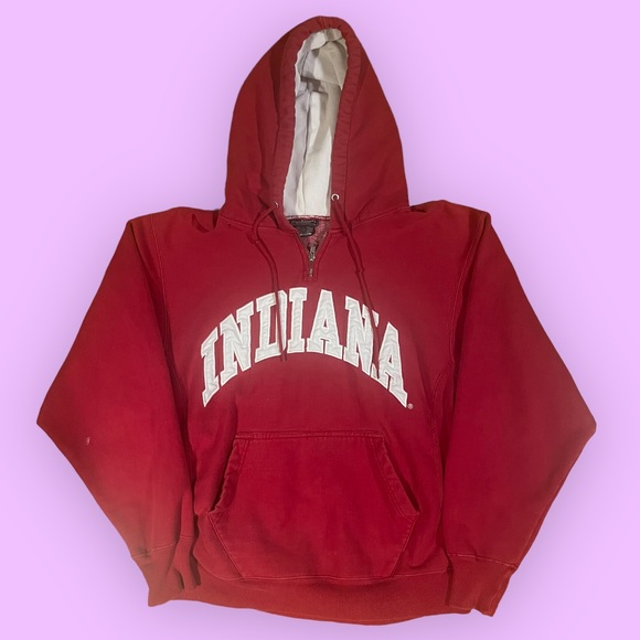 Steve & Barry's Other - Indiana University quarter zip hoodie